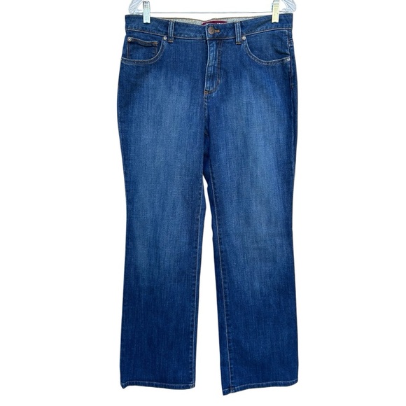 Izod Denim - Izod Blue “Just Right Bootcut” Jeans Size 12